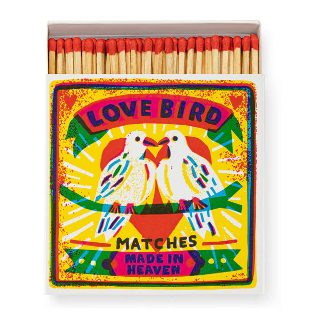 Safety Matches - Love Birds by the Printed Peanut