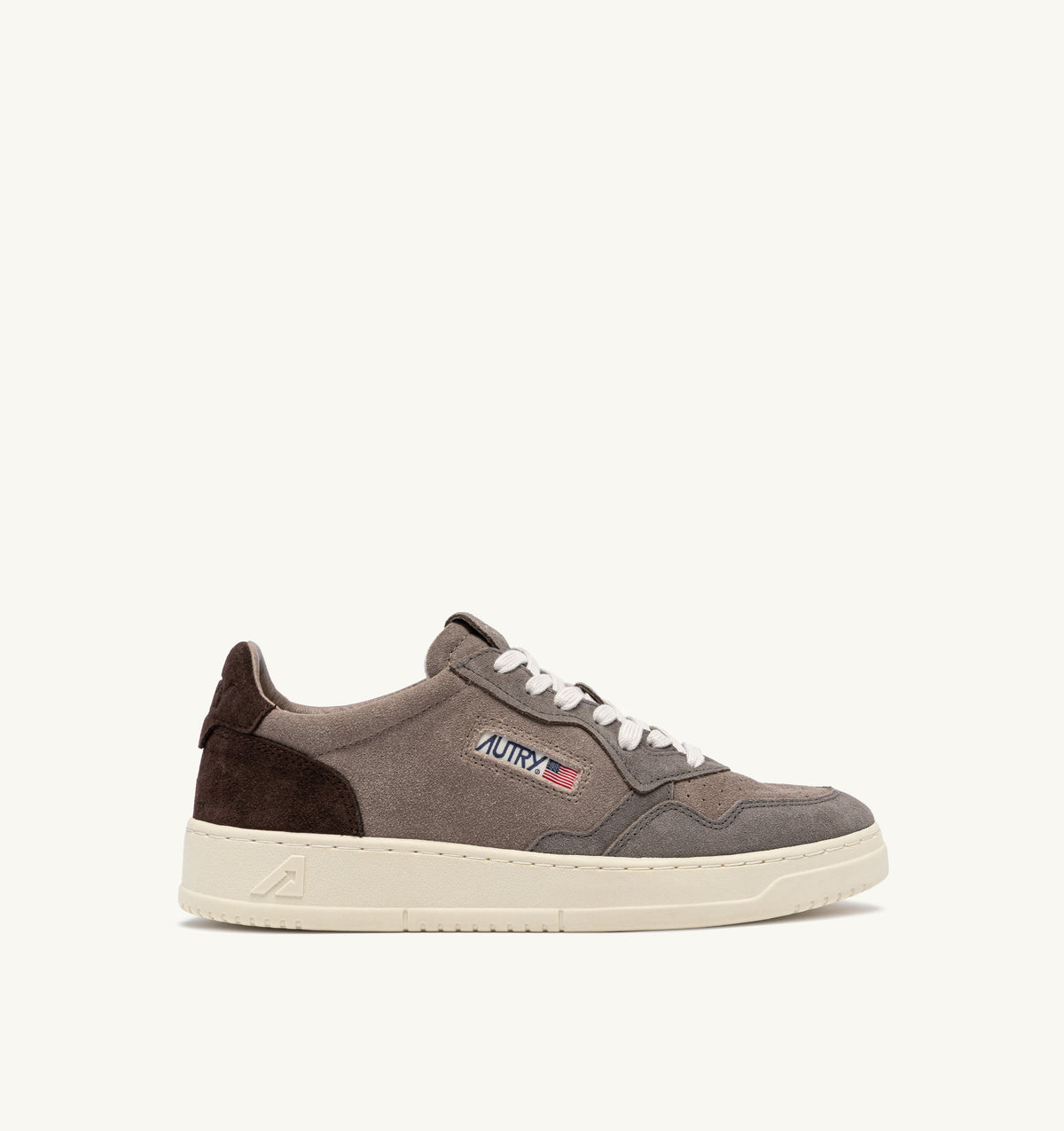 AUTRY Men Medalist TS41 - Tricolor/Suede Cotto/Antilop/Taupe