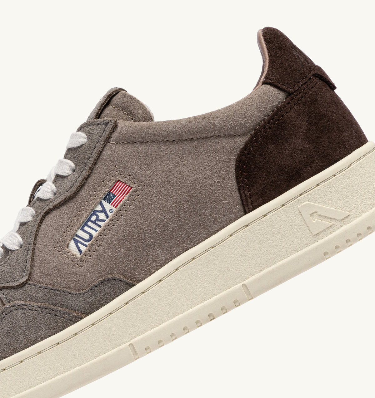AUTRY Men Medalist TS41 - Tricolor/Suede Cotto/Antilop/Taupe