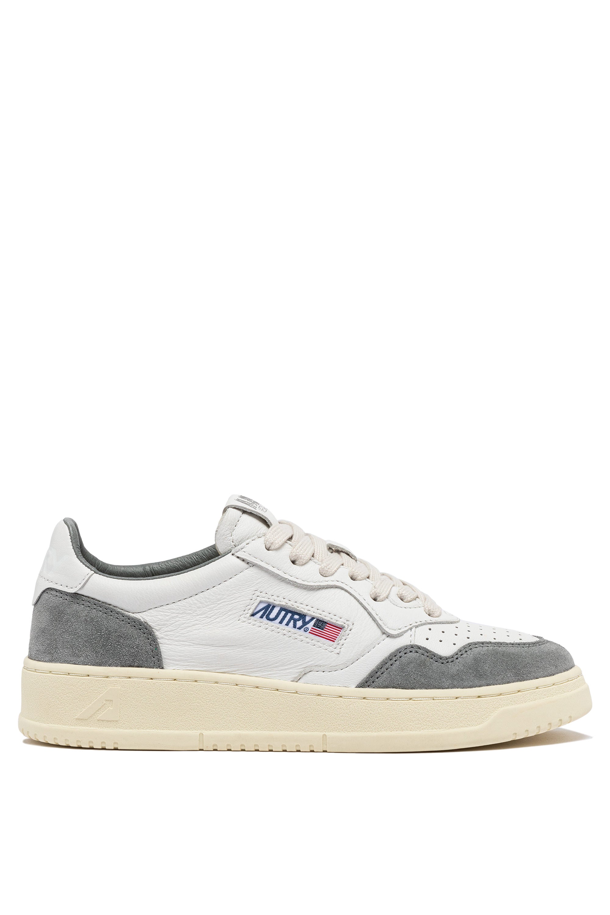 AUTRY Man Medalist GS37 Goat/Suede white/grey