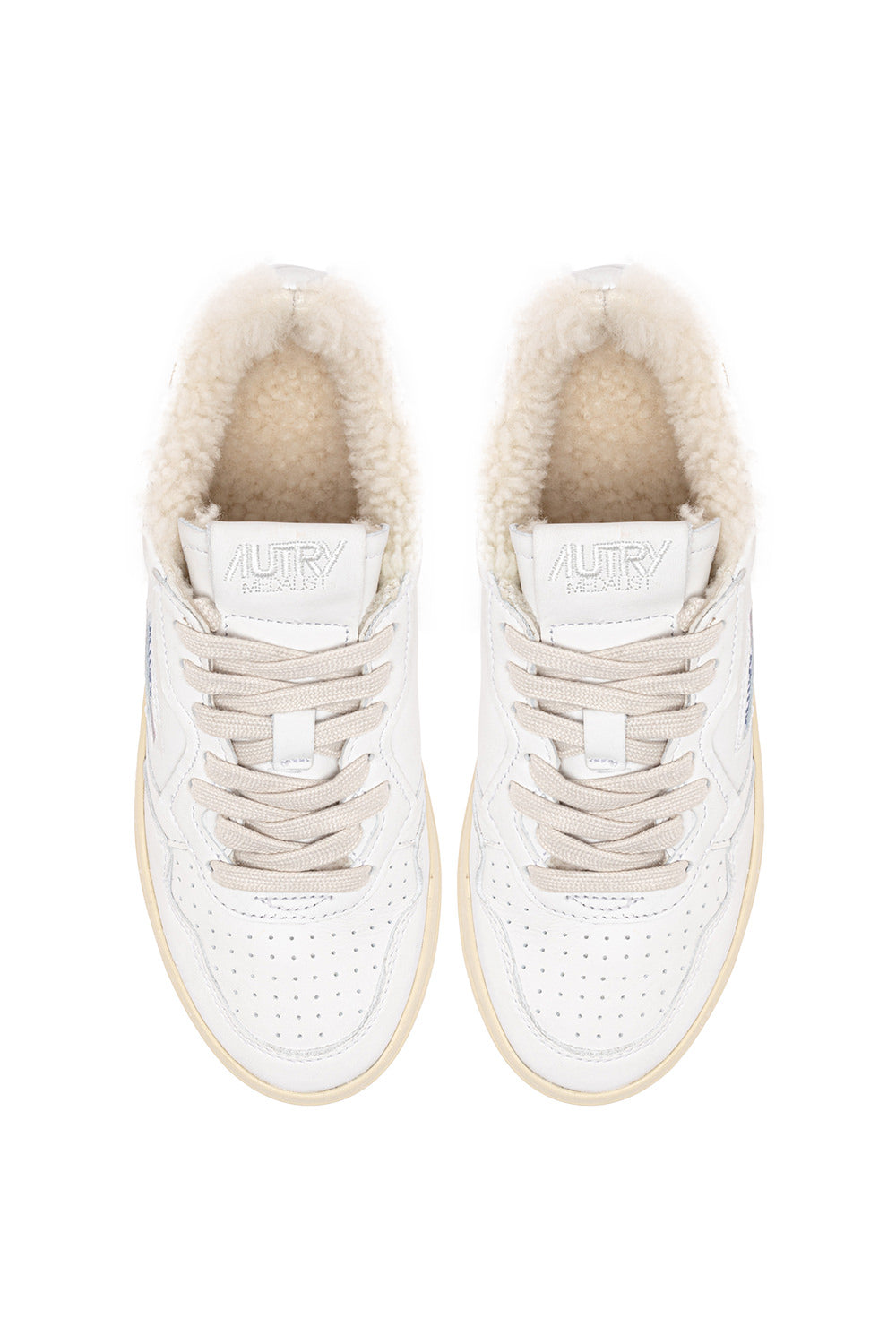 AUTRY Women Medalist SR01 - Goat/Shearling weiß