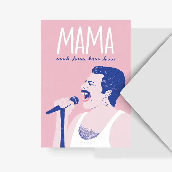 Mama - Postkarte