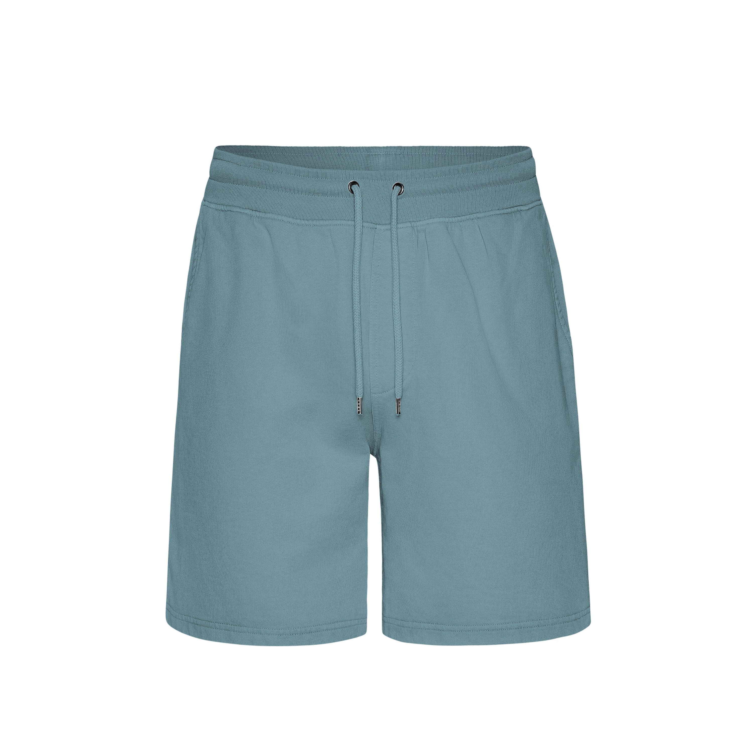 Classic Organic Sweatshorts Stone Blue