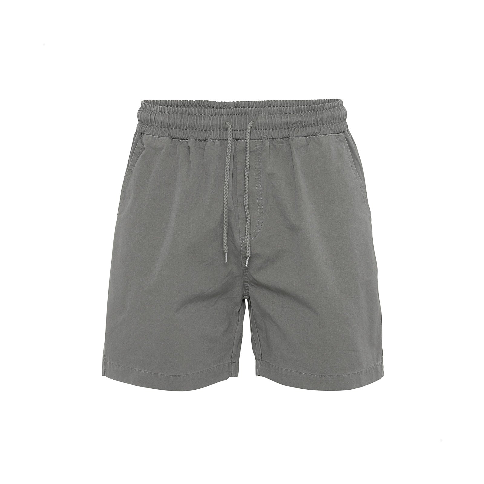 Organic Twill Shorts Storm Grey