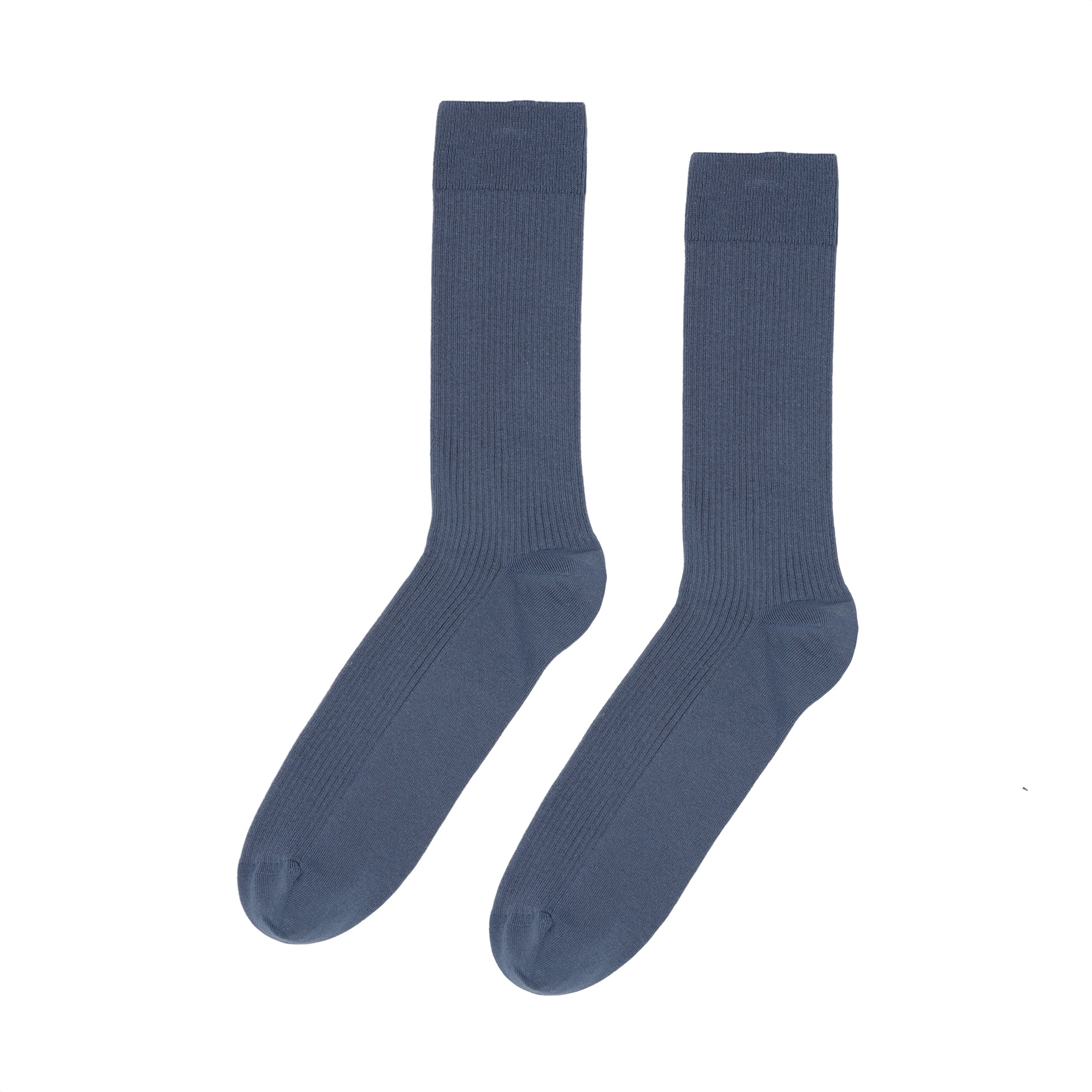 Organic Sock Petrol Blue One Size