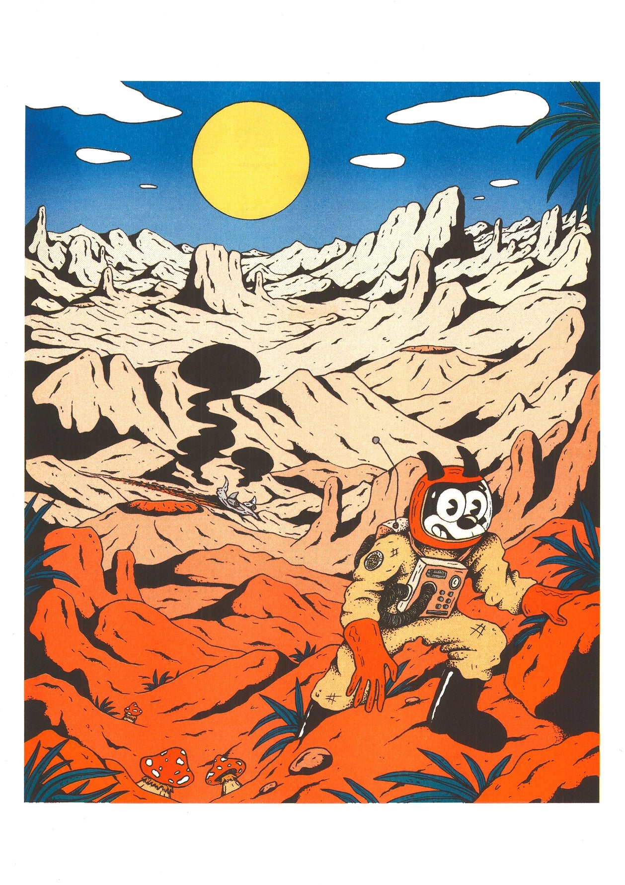Floor van het Nederend Poster „Kiblind Cover"