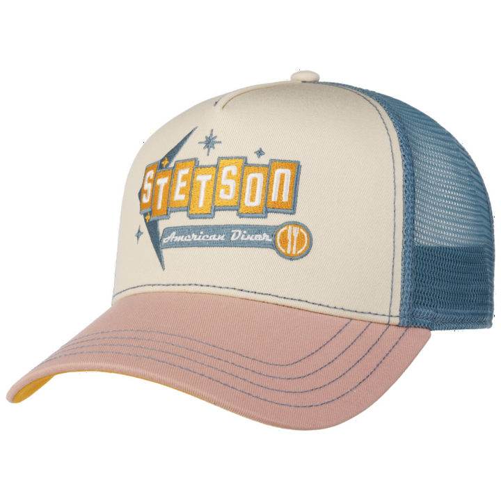 Trucker Cap American Diner rose/grau