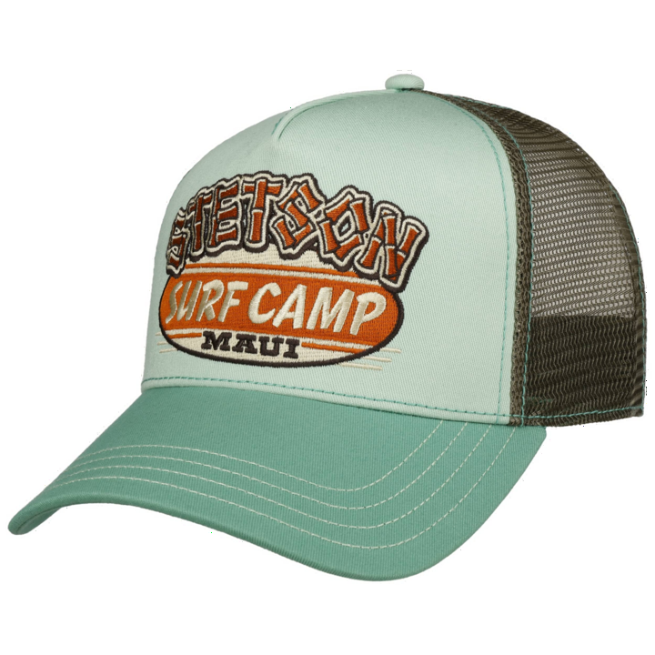 Trucker Cap Surf Camp green/green