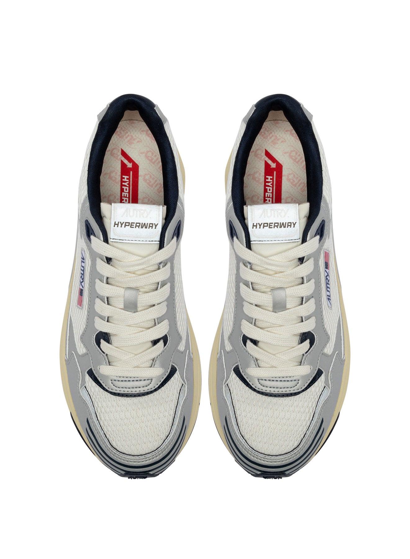 AUTRY Man Hyperway MV04-MESH/MIR silver/spblue