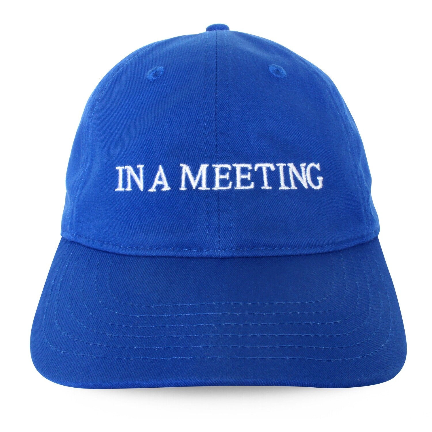 Cap - In a Meeting- royal blue