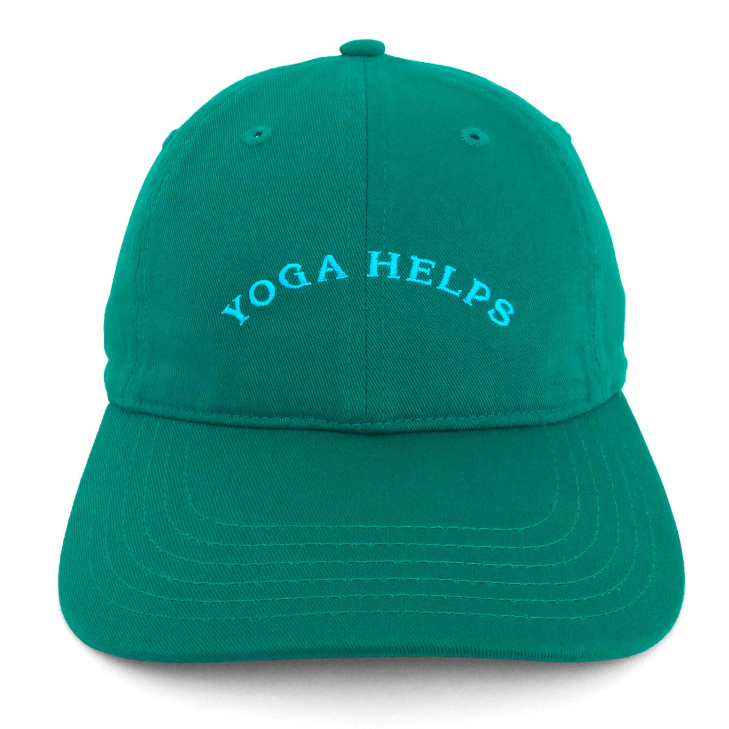 Cap - Yoga helps - green