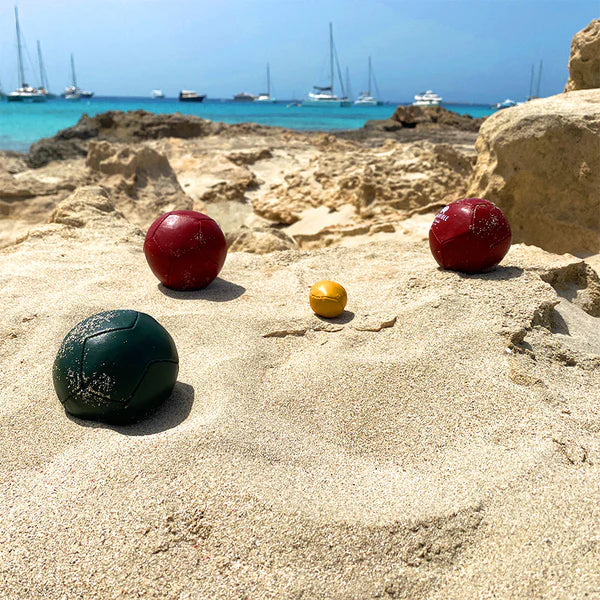 Petanque Boule - red/blue