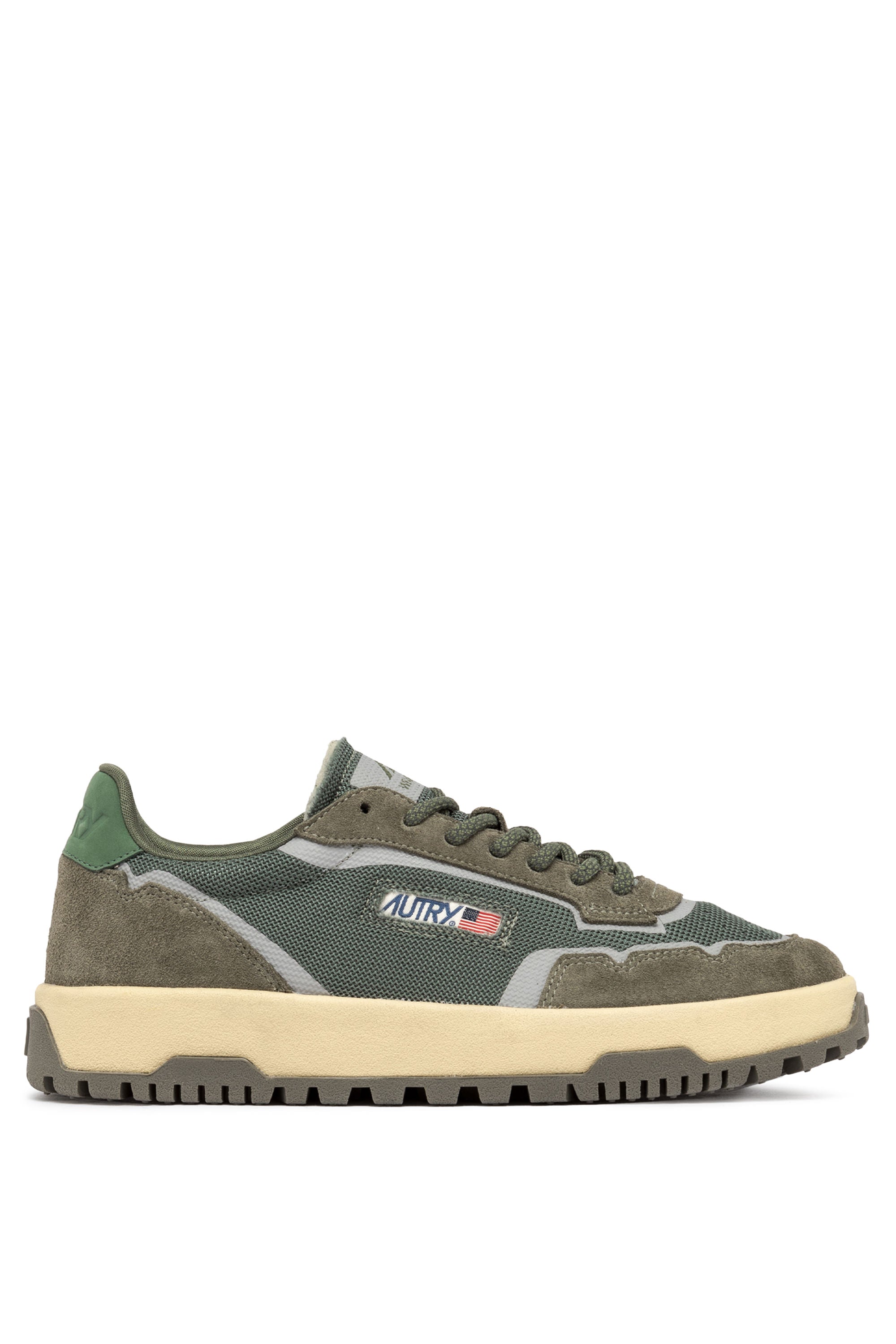 AUTRY Men Wildpace AK02  - drgon/nabuk schio/mil