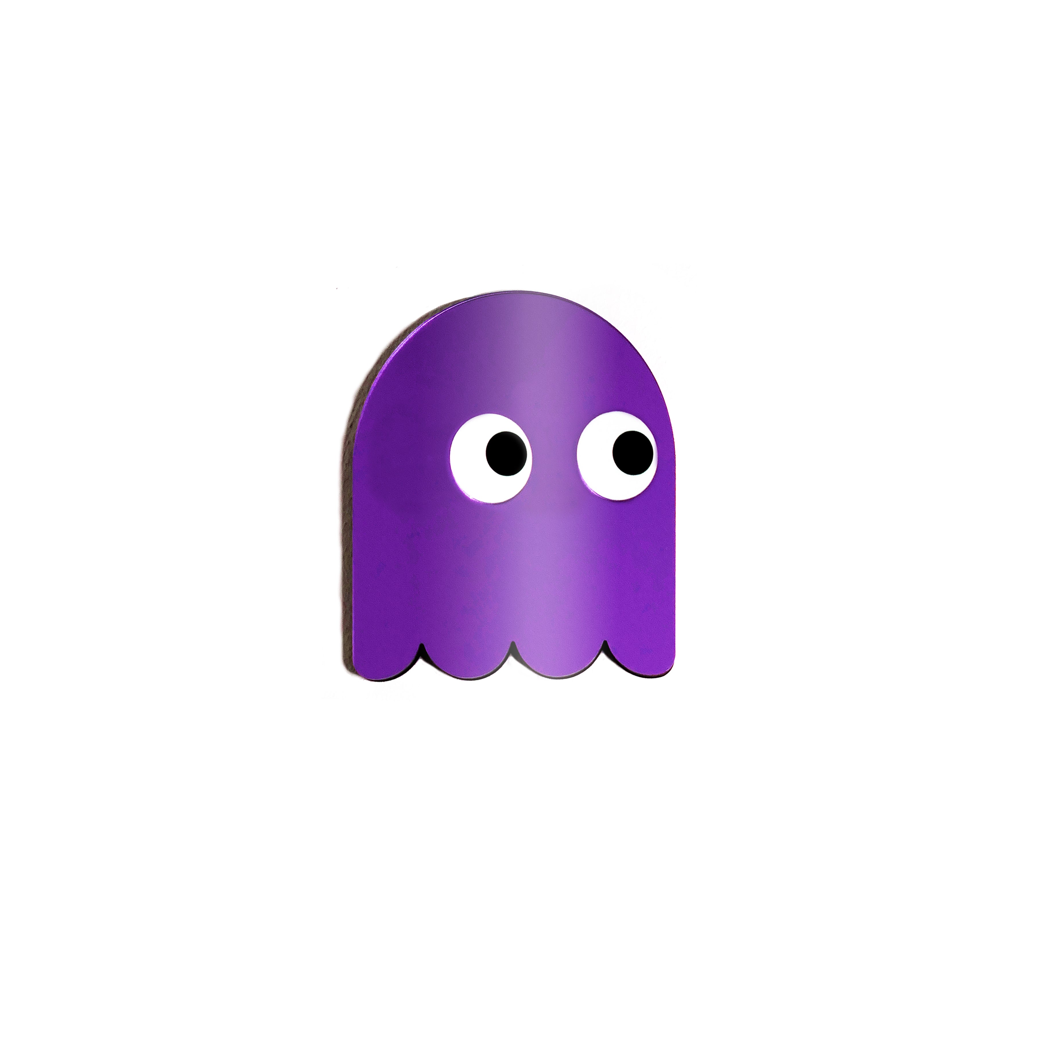 Mirror Shape Pac Man - Ghost Purple