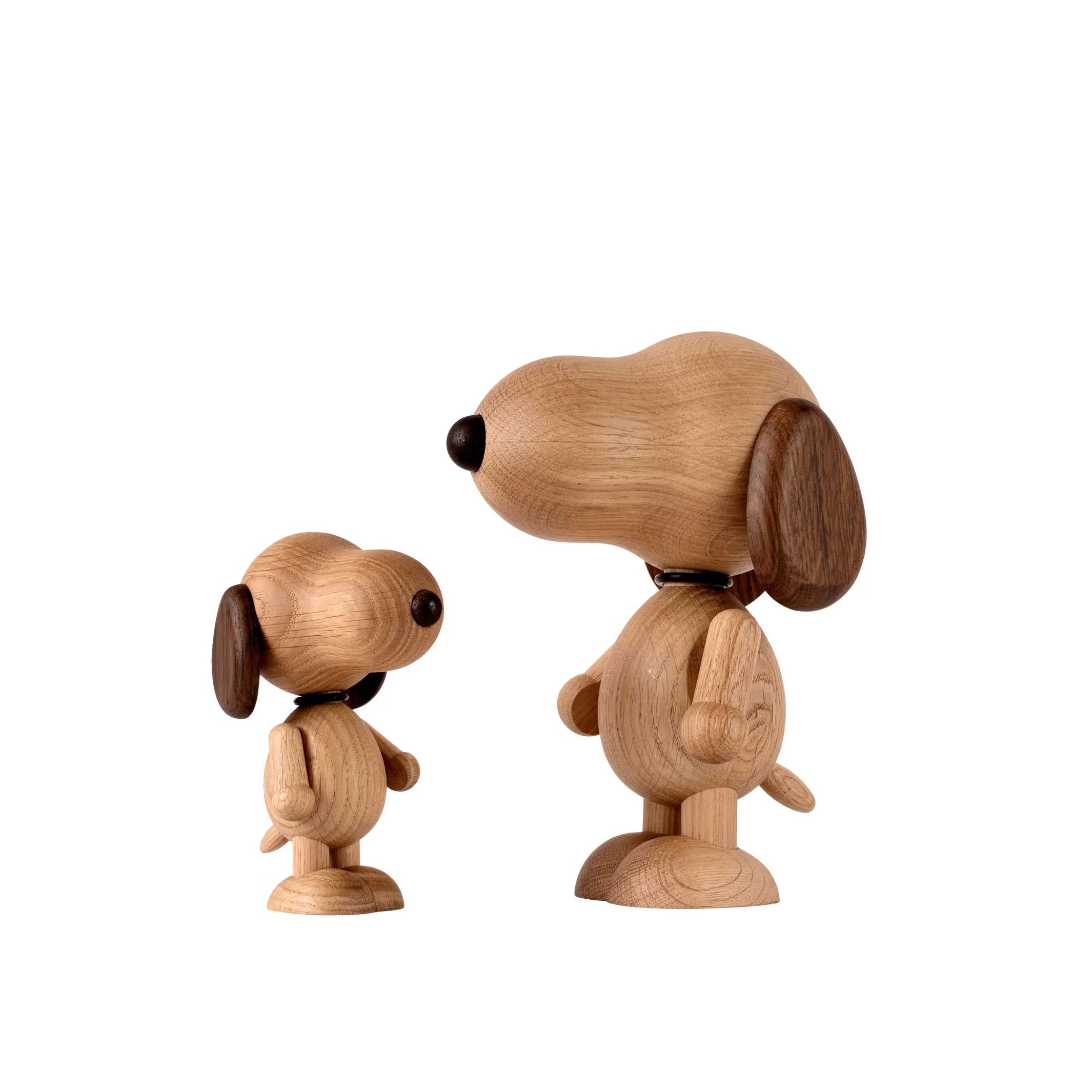 SNOOPY Holzfigut Eiche - mini H10cm