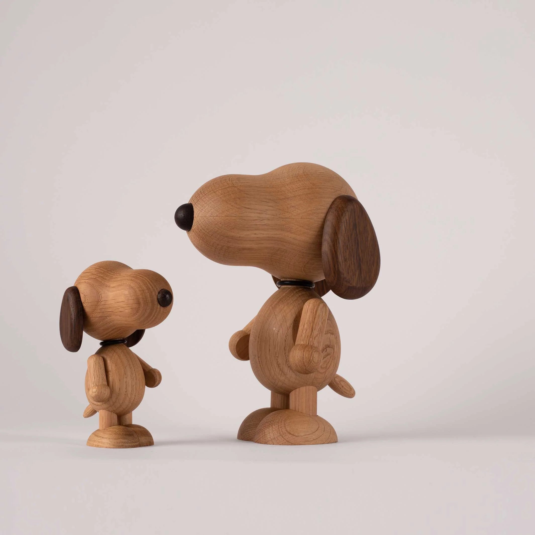 SNOOPY Holzfigut Eiche - mini H10cm