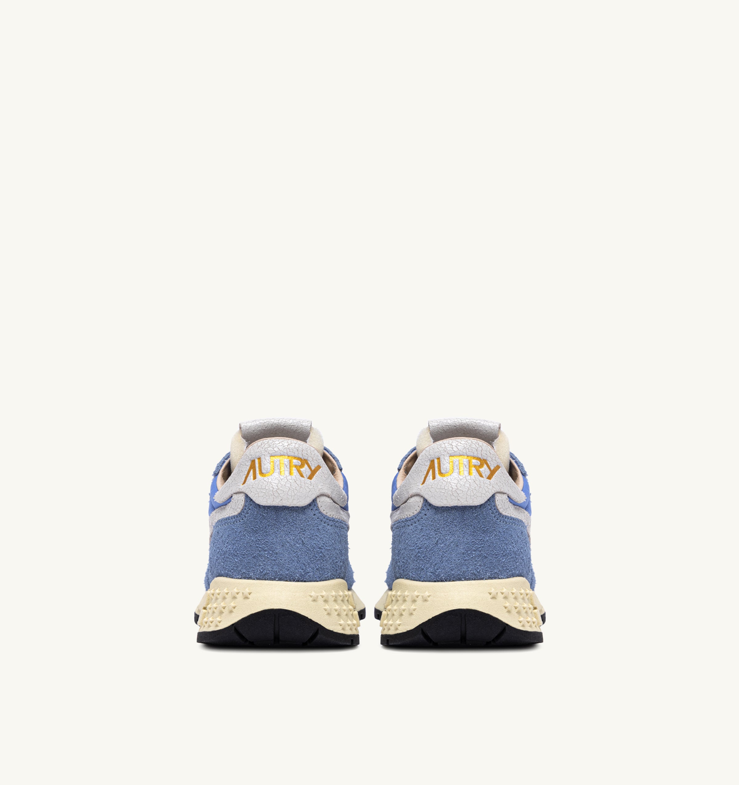 AUTRY Women Reelwind NC27 - Nylon/Cracked Leder White/ Dark Blue