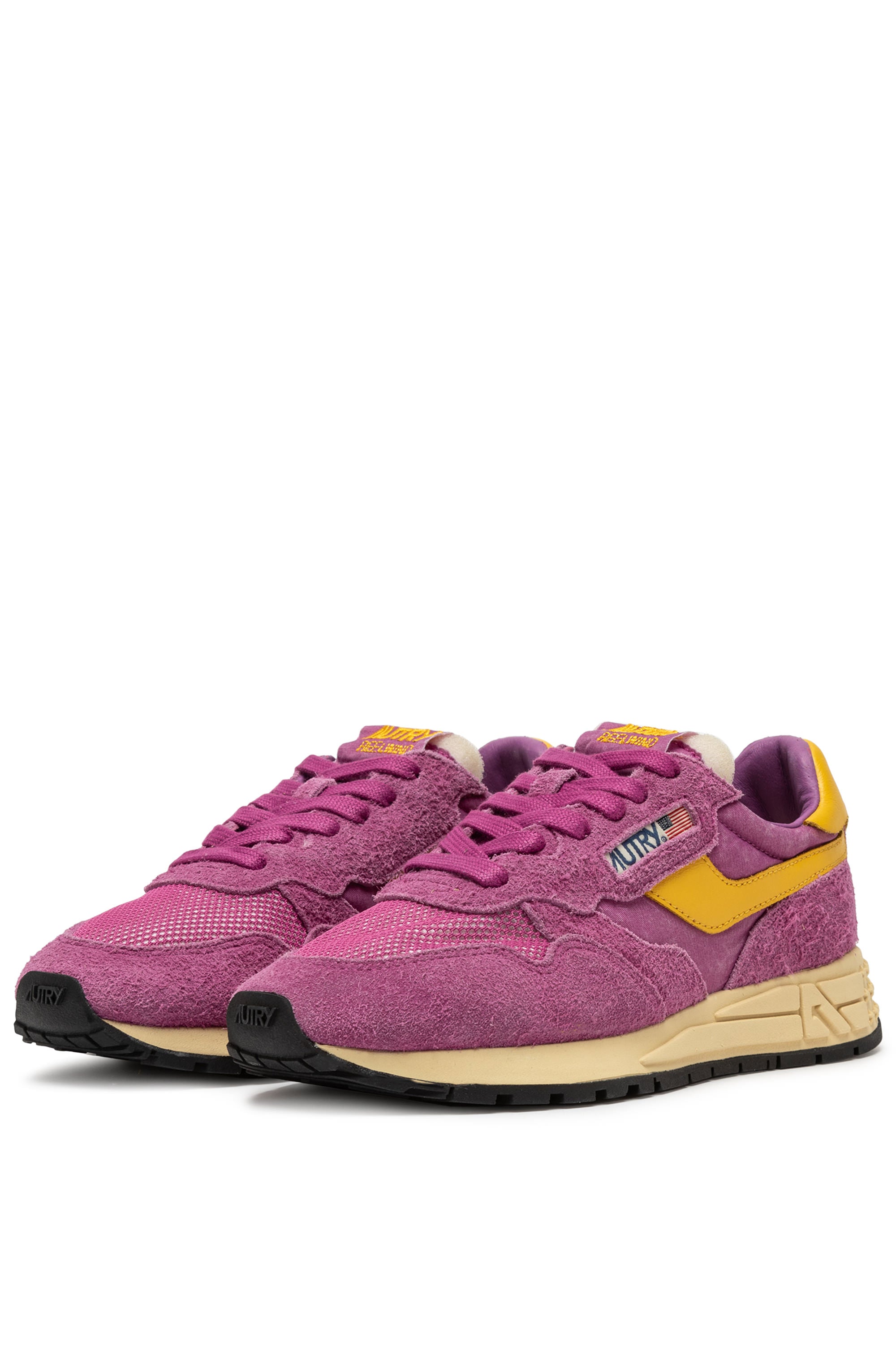 AUTRY Women Reelwind UT04- suede/net rose/calendula