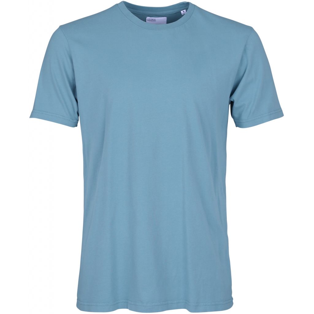 Classic Organic Tee Stone Blue