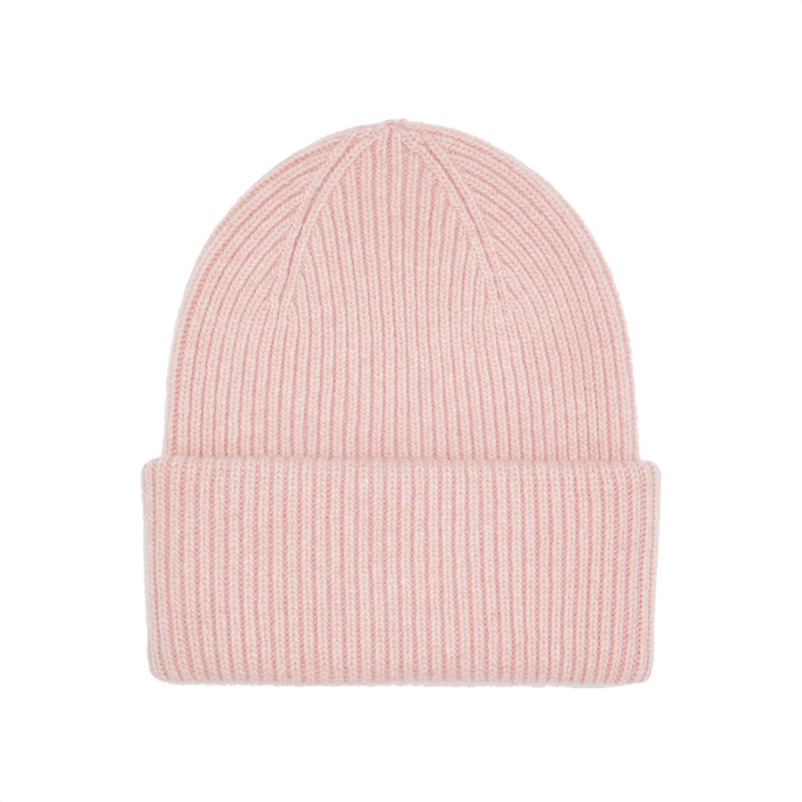 Merino Wool Hat Faded Pink