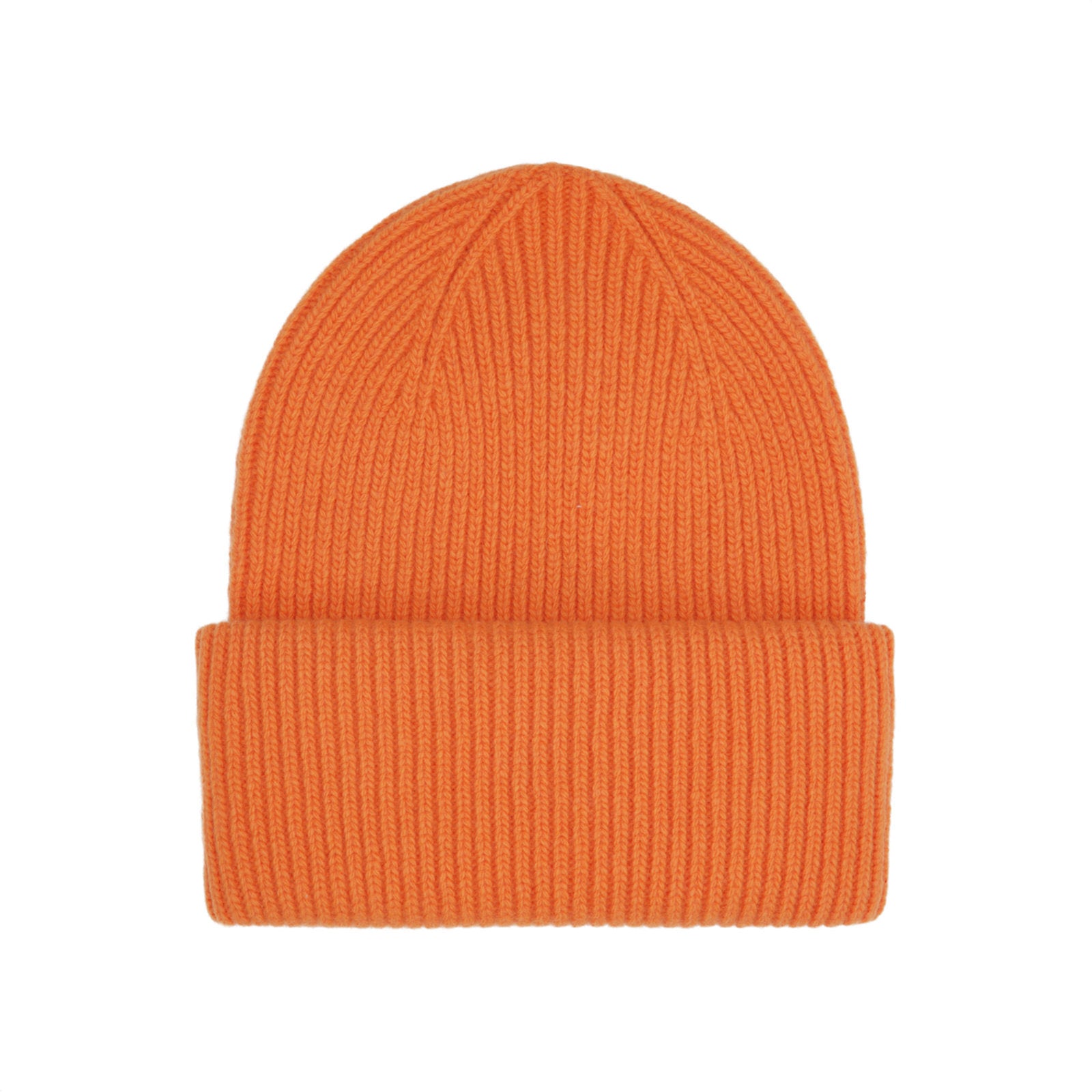 Merino Wool Hat Burned Orange