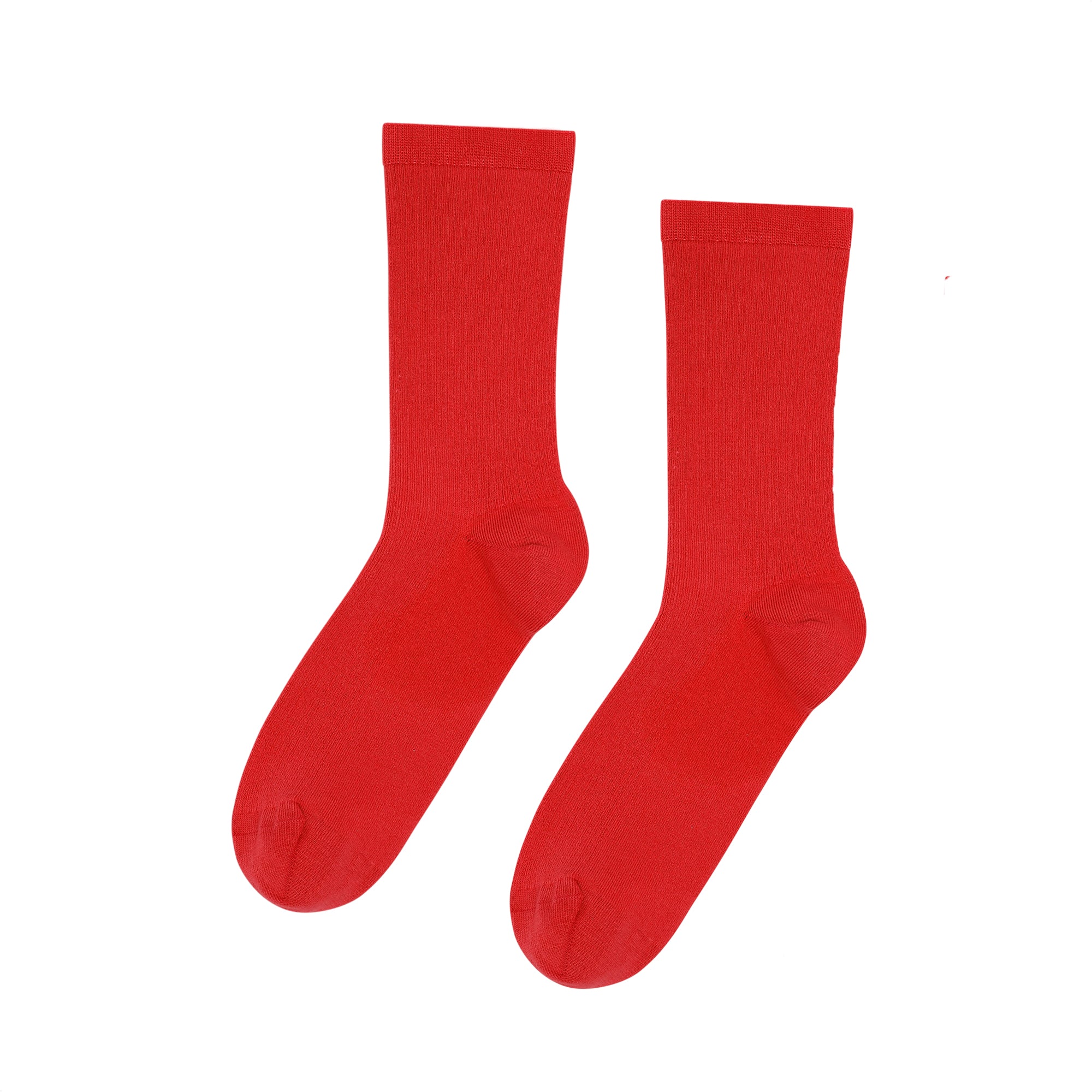 W's Classic Organic Sock Scarlet Red