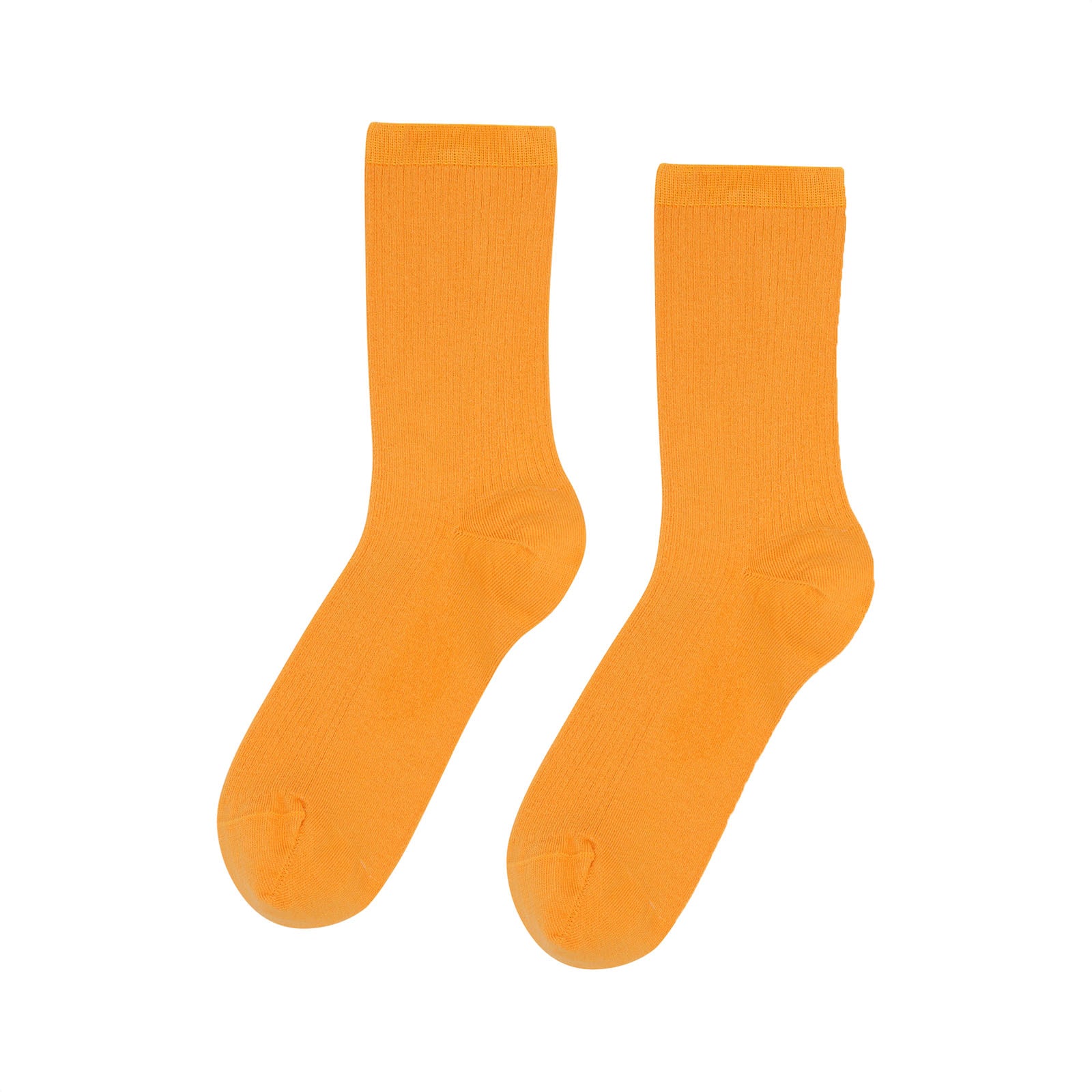 W's Classic Organic Sock Sunny Orange